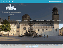 Tablet Screenshot of elsatrento.org
